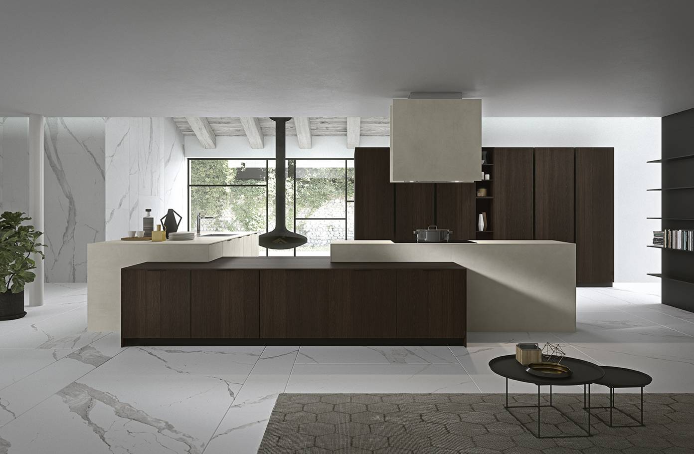 Vestimi propose un style polyvalent et original qui combiné au modèle Area22 personnalise l'espace cuisine.