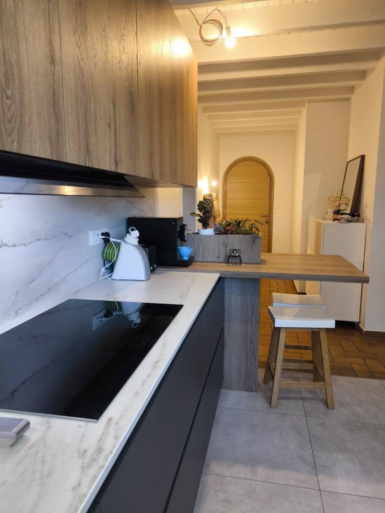 Ouverture des murs pour une cuisine désormais centrale