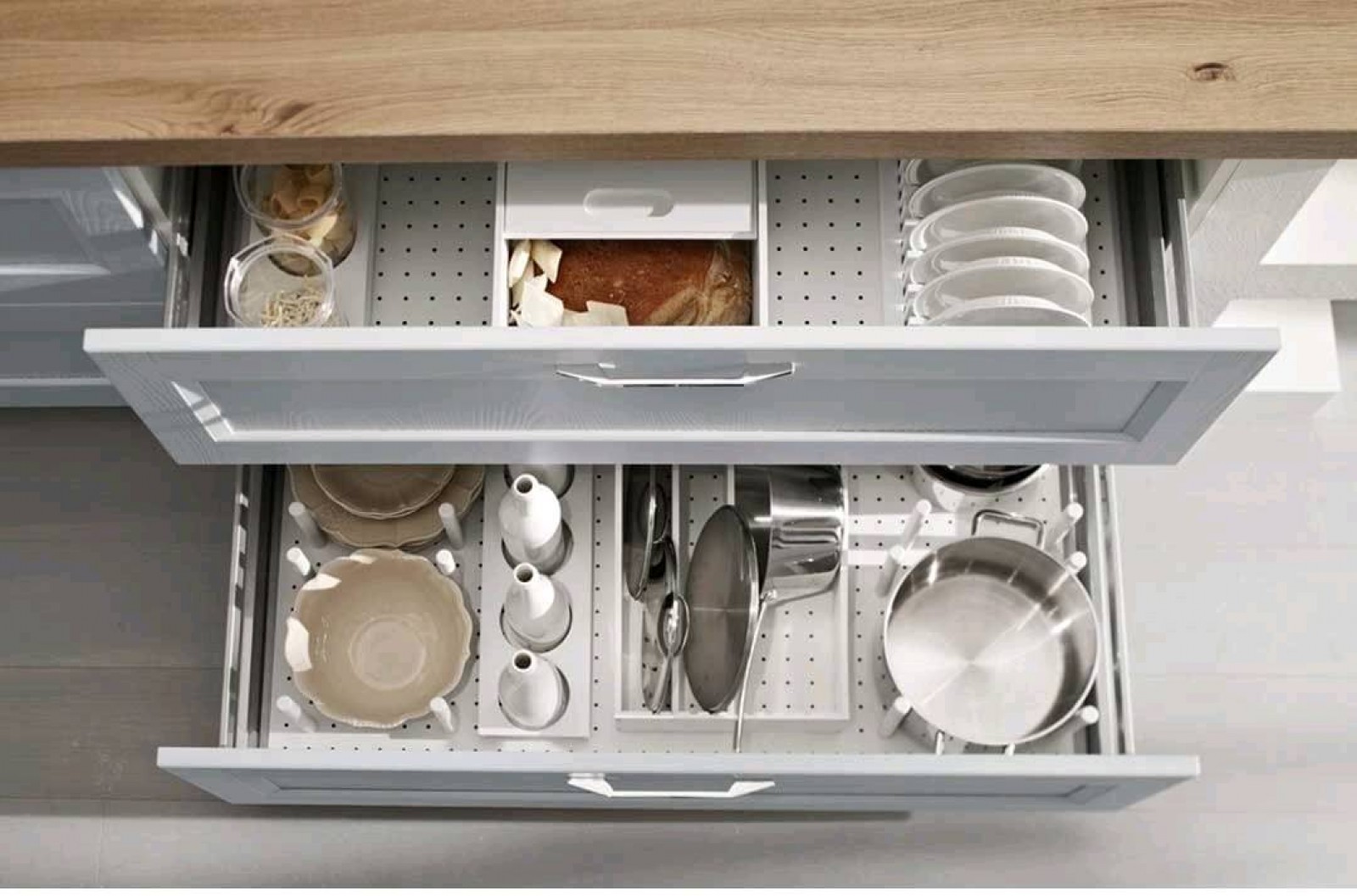 Aménagement Tiroirs et coulissants cuisine