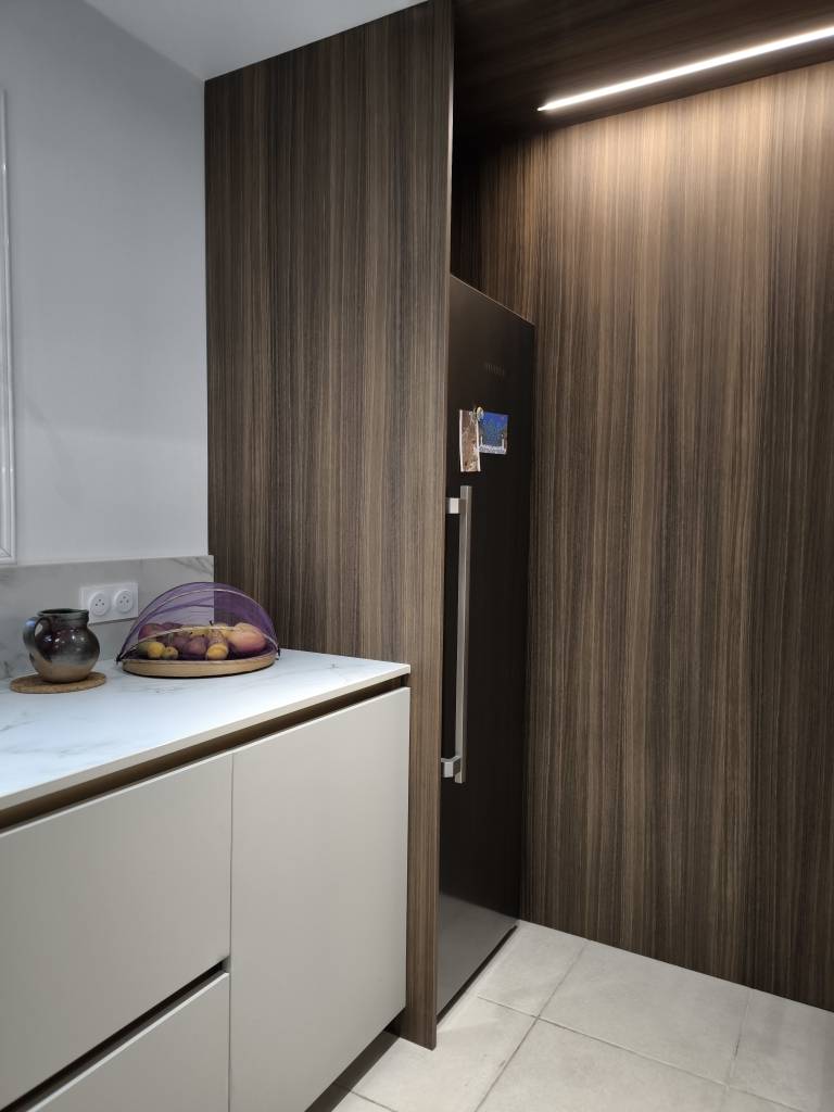 Réfrigérateur égalemnt dissimulé