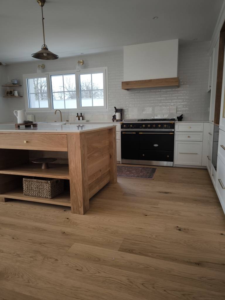 Poutre Hotte en chêne Massif